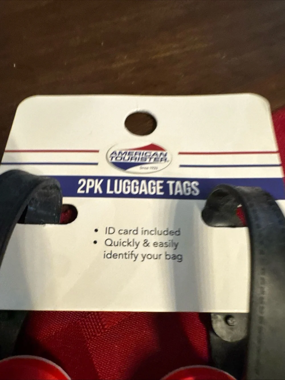 Patriotic Popsicle Luggage Tags - 2 Pack